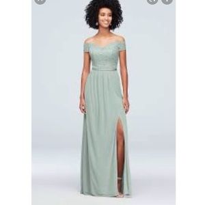 David’s bridal bridesmaids dress